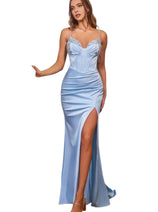 Prom Dress 2025 Sexy Embellished Fitted Corset Long Gown