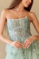 Prom Dress Sweetheart Illusion Bodice Gala Gown By Amelia Couture 4033 - Dress