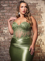 Prom Dress Sweetheart Mermaid Formal Gown By May Queen MQ2139