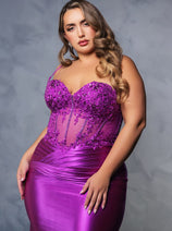 Prom Dress Sweetheart Mermaid Formal Gown By May Queen MQ2139