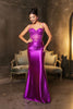 Prom Dress Sweetheart Mermaid Formal Gown By May Queen MQ2139 - VIOLET / 2 - Dress