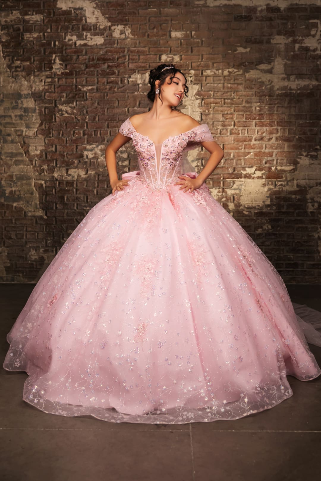 hoop prom dresses A-line Puff Sleeves Satin Floor Length Blue Long Prom Dress with Beads Custom Size / Blue