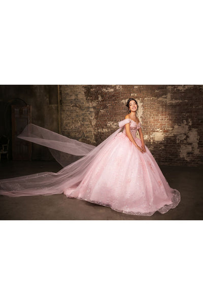 Prom Dress Sweetheart Off The Shoulder Ball Gown By Layla K LK273 - Dress