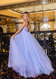 Rachel Allan 70761 Tulle Strapless A-line Gown