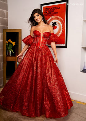 Rachel Allan 70630 Tulle Ball gown Prom Dress