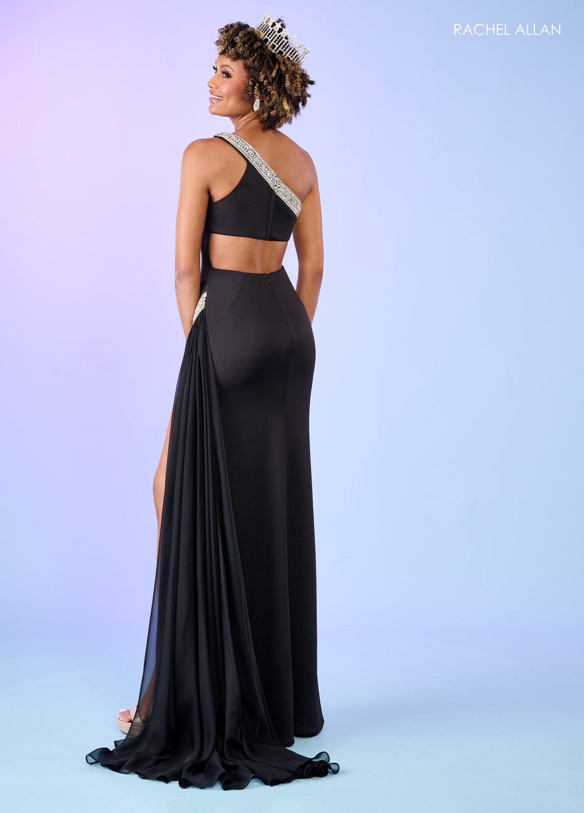 Rachel Allan BLACK dress