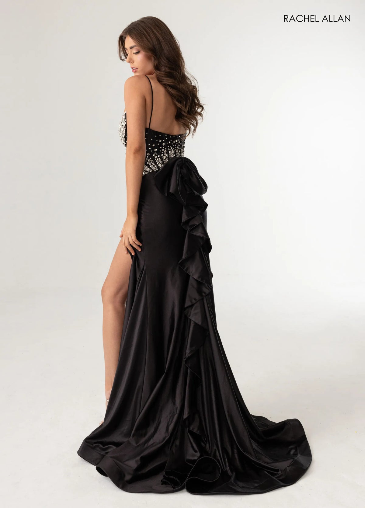 Rachel Allan BLACK dress