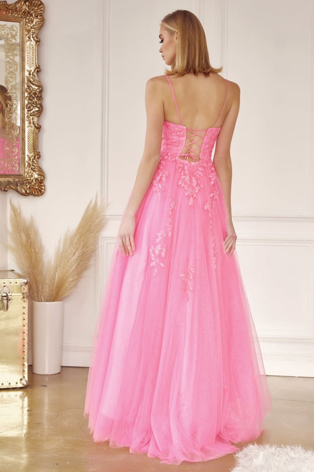 Prom formal A-line Evening Gown