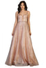 Prom Long Formal Dresses - ROSE GOLD / 4