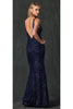 Prom Sequined Formal Gown