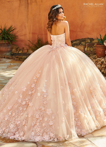 Mary's Bridal MQ2159 Puff Sleeves Quinceanera Dress