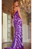 Purple Sequin Prom Dress: Jovani 43549 - Prom