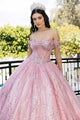Quince Dress Sweetheart Sleeveless Sequin Ball Dance By Layla K Lk264 - ROSEGOLD / 4 - Dress