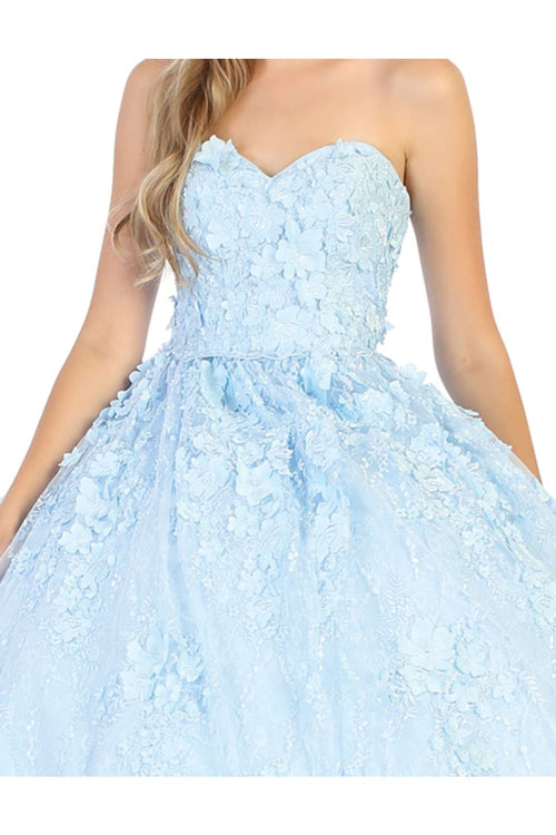 Quinceanera Ball Gown And Plus Size