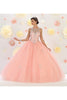 Quinceanera Party Ball Gown - BLUSH / 18