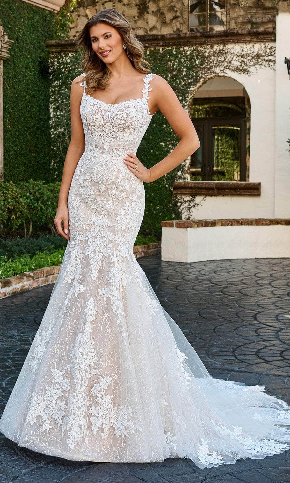 Rachel Allan Bridal RB4193 - Scoop Neck Sleeveless Wedding Gown Special Occasion Dresses 00 /  Ivory
