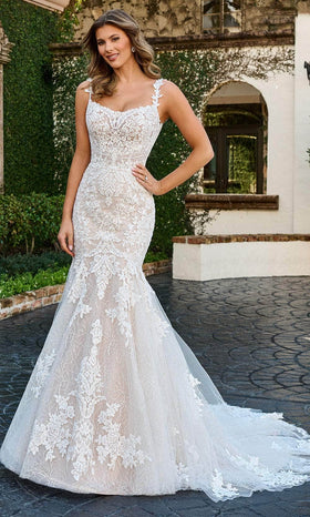 Rachel Allan RB4193 Bridal Scoop Neck Sleeveless Wedding Gown