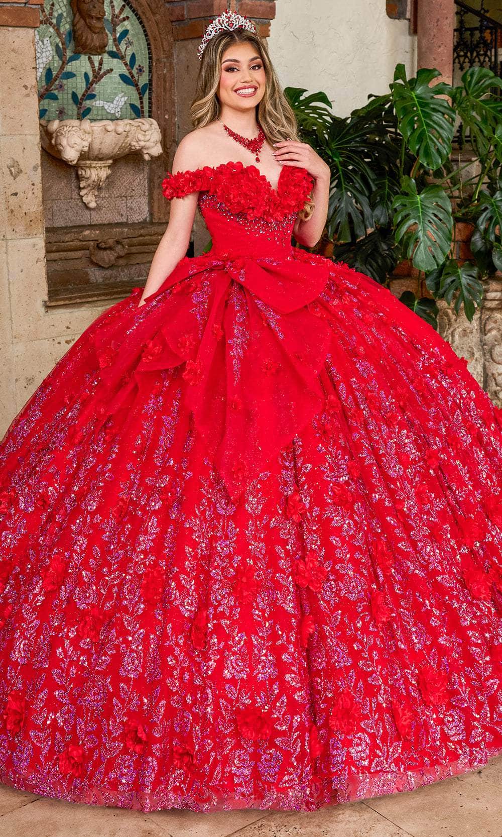 Rachel Allan RQ1141 Bridal Bow Accent Sweetheart Ballgown