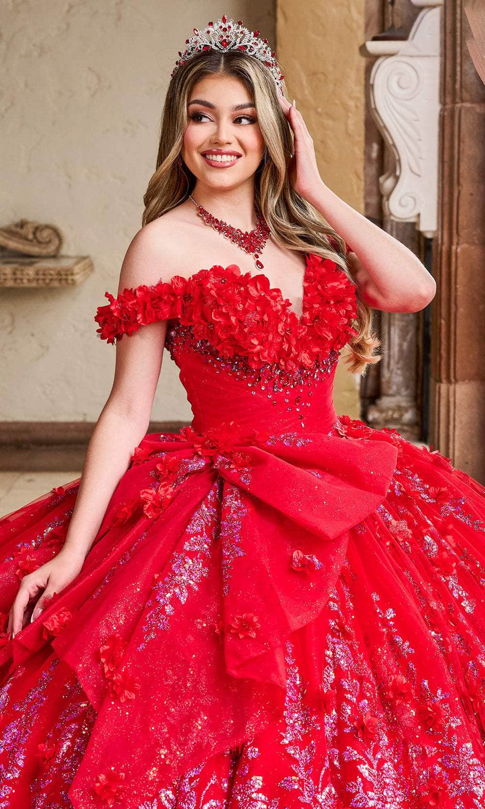 Rachel Allan RQ1141 Bridal Bow Accent Sweetheart Ballgown
