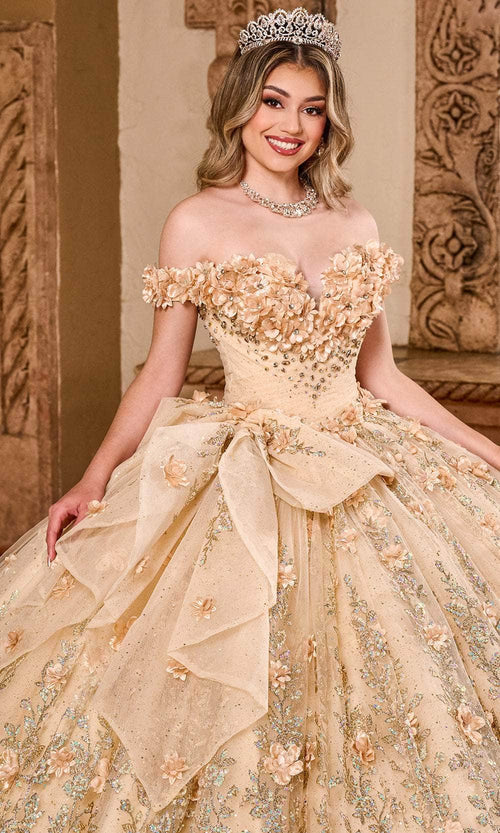 Rachel Allan RQ1141 Bridal Bow Accent Sweetheart Ballgown