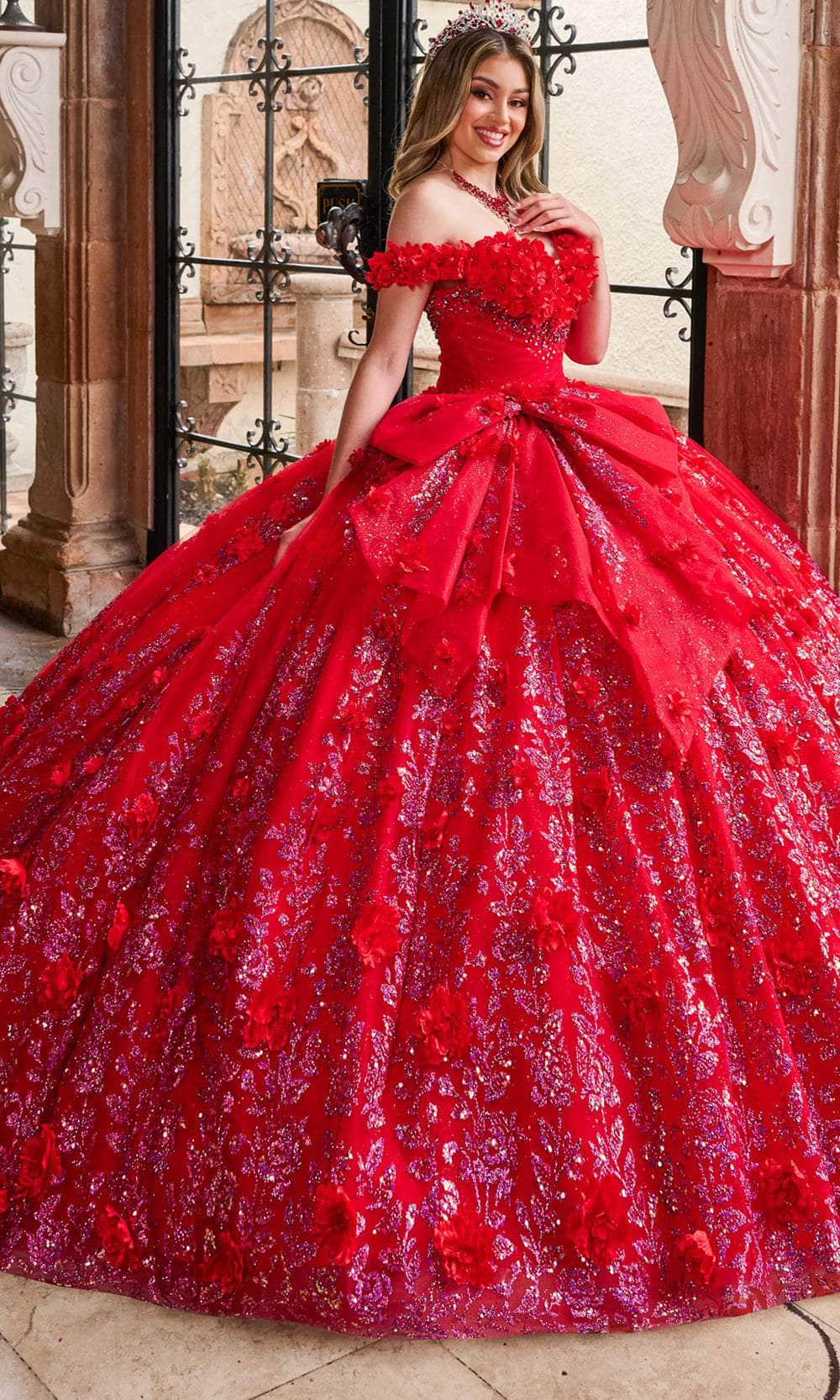 Rachel Allan RQ1141 Bridal Bow Accent Sweetheart Ballgown
