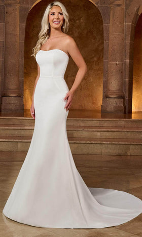 Rachel Allan RB2172 Sweetheart Bridal Gown with Cape