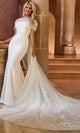Rachel Allan RB2172 Sweetheart Bridal Gown with Cape