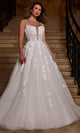 Rachel Allan RB5084 Floral Sweetheart Wedding Gown