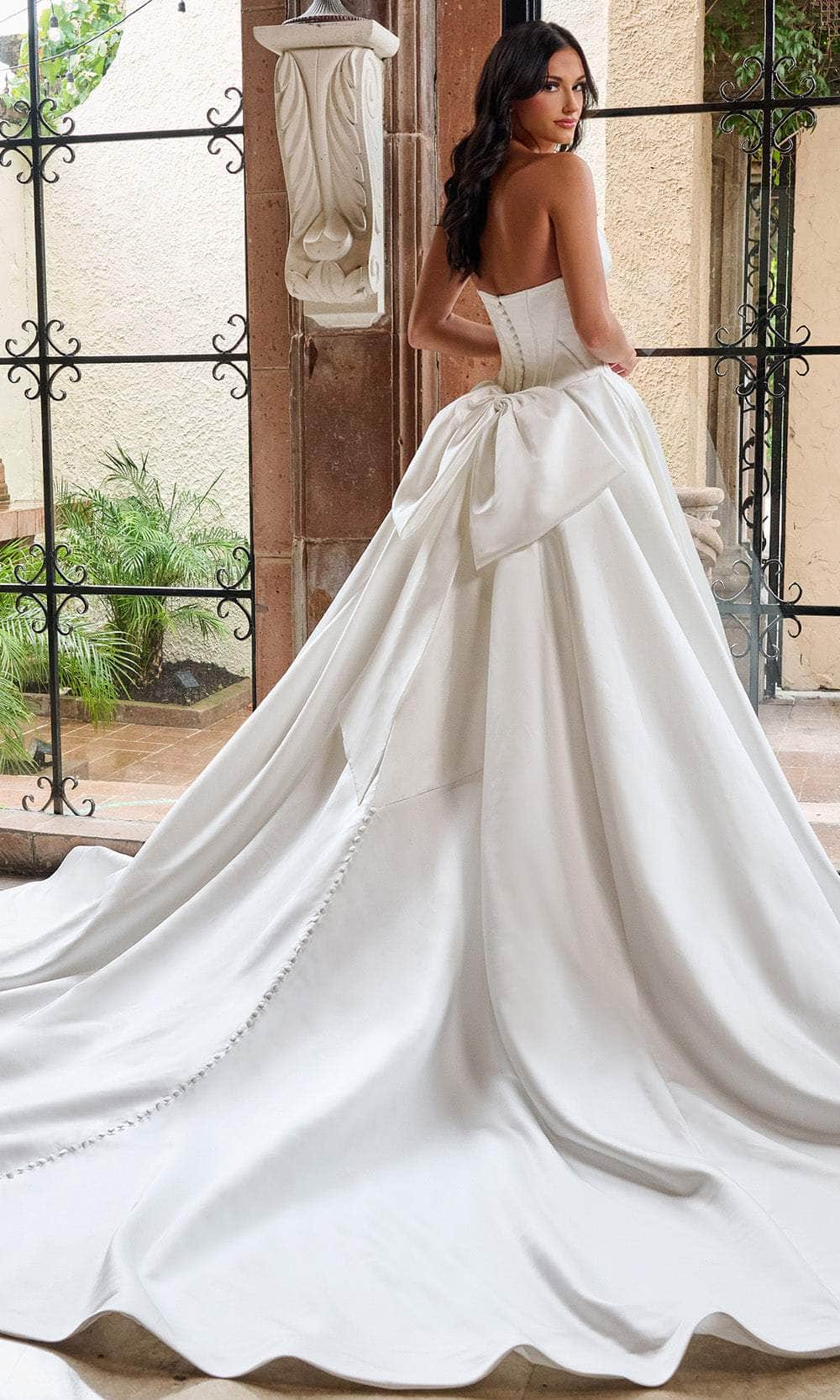 Rachel Allan RB5092 Sweetheart Wedding Gown with Luxurious Pleats