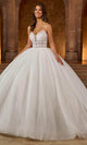 Rachel Allan RB6141 Sequin Strapless Ballgown