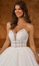 Rachel Allan RB6141 Sequin Strapless Ballgown