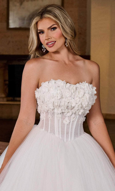 Rachel Allan RB6160 Strapless Sweetheart Wedding Ballgown
