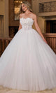 Rachel Allan RB6160 Strapless Sweetheart Wedding Ballgown