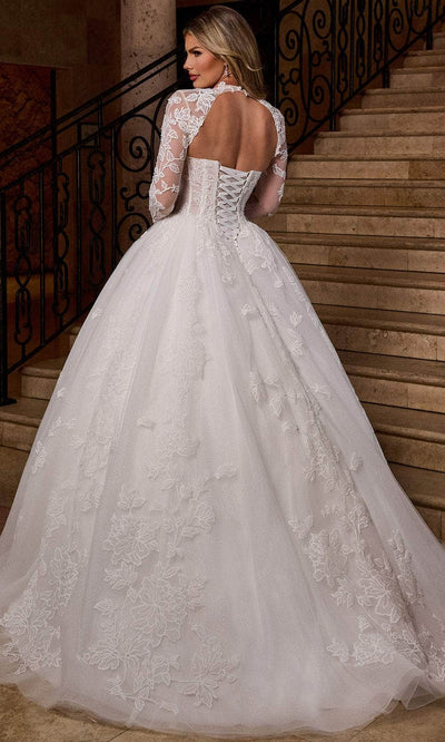 Rachel Allan RB6161 Detachable Sleeve Sweetheart Bridal Gown