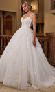 Rachel Allan RB6171 Elegant Sleeveless Ballgown with Lace-Up Back
