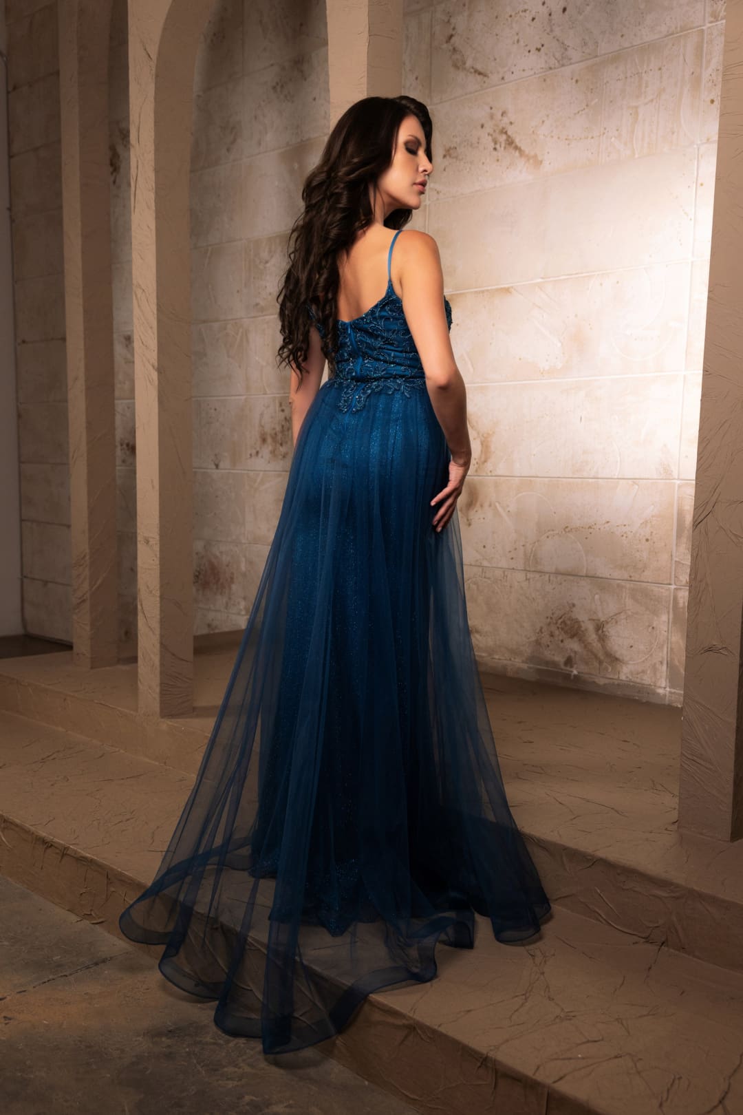 Red Carpet Dress Scoop Neck Mermaid Gala Dress by May Queen MQ2125 - Dress