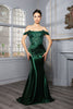 Red Carpet Dress Strapless Mermaid Prom Gown By May Queen MQ2153B - HUNTER GREEN / 22 - Dress