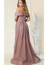 Red Carpet Glitter Formal Dress