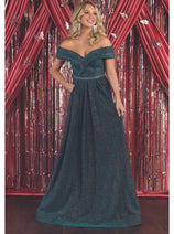 Red Carpet Glitter Formal Dress