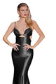 Red Carpet Gown 2025 Exposed Back Fitted Evening Dress - BLACK / 2 - Dress