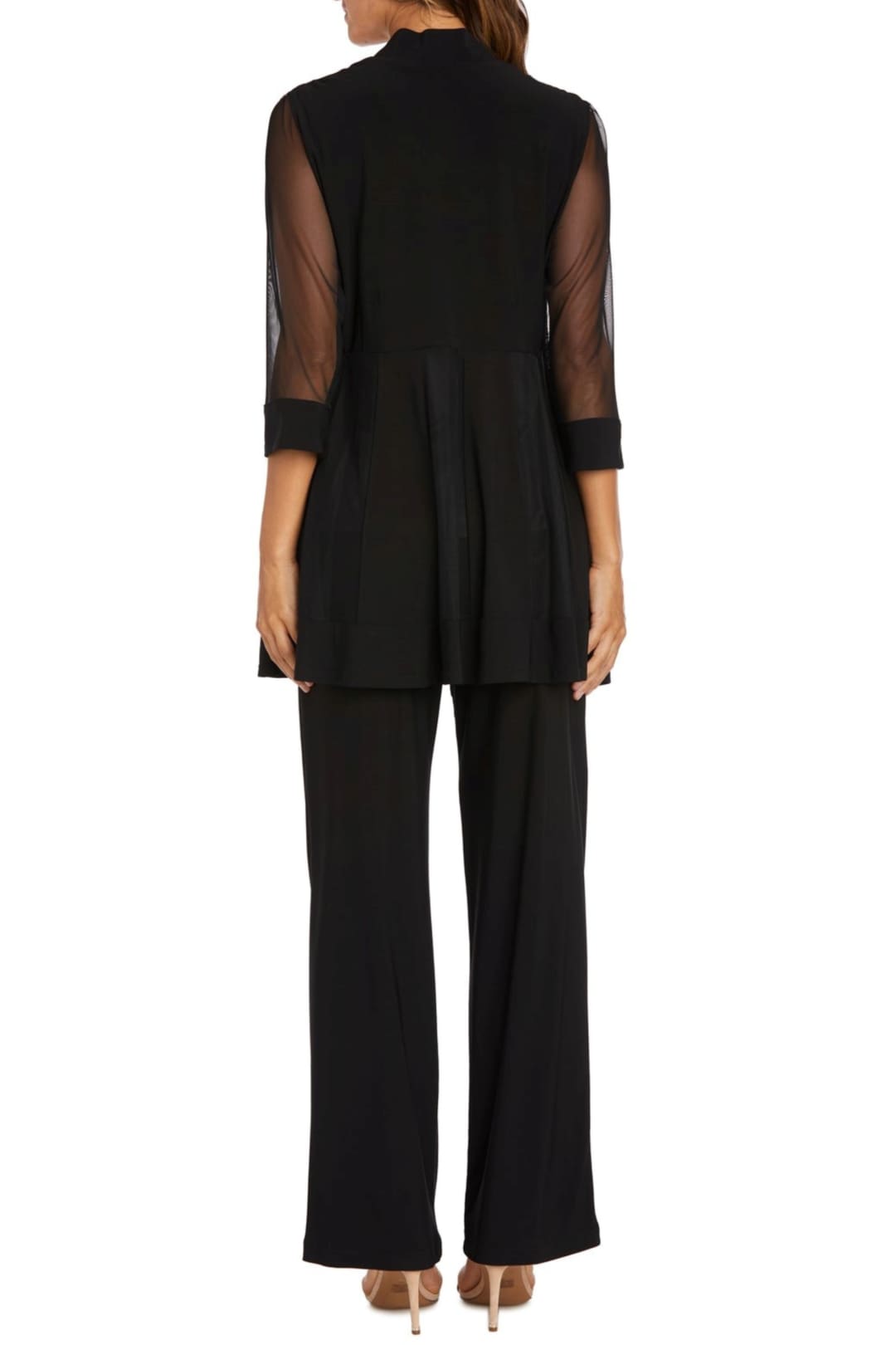 RM Richards 8764 BLACK Embellished 3-Piece Pant Suit