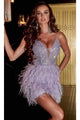 Roaring 1920s Dress for Womens Fashion in Purple Style PS23902 - Purple