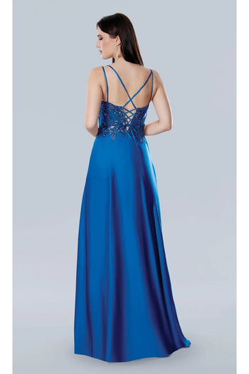 Rose Prom Dress A-Line Formal Evening Gown Stella Couture 25159 - Dresses