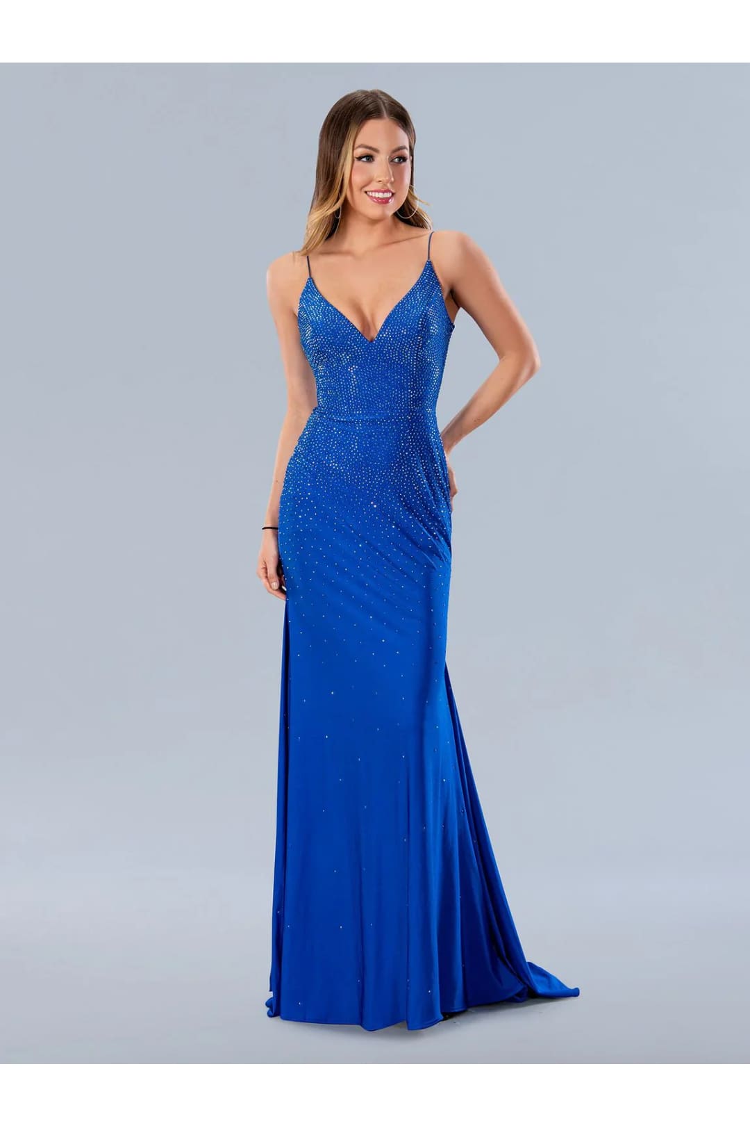 royal blue prom dresses mermaid style Royal Prom Dress Mermaid Formal Evening Gown Stella Couture 24148 Royal / 14