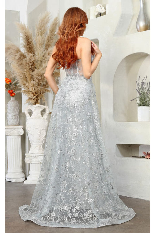 Red Carpet Stunning Lace Gown - LA1837