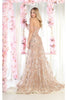 Red Carpet Stunning Lace Gown - LA1837