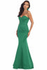 Simple Sweetheart Dress - Emerald Green / 16