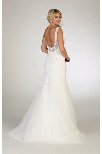 Sleeveless Wedding Dress