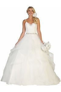 Princess Bridal Gown - Ivory / 4