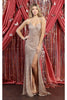 Sequined Prom Long Dress And Plus Size